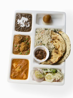 Indian Thali food clipart