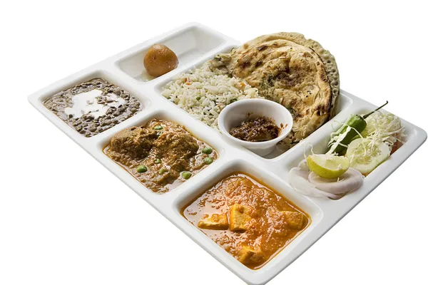 인도 thali 음식 — 스톡 사진