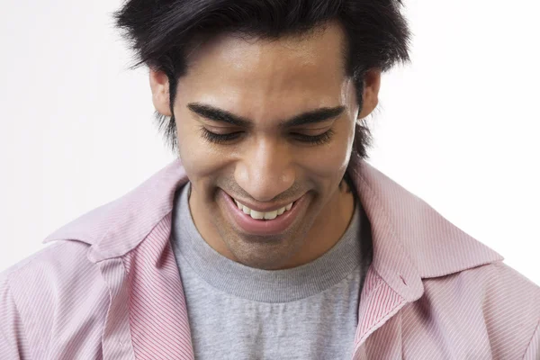 Portret van een man die lacht — Stockfoto