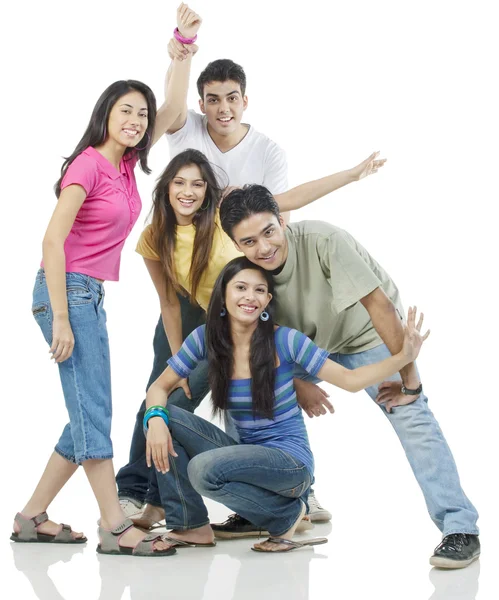 Friends posing — Stock Photo, Image