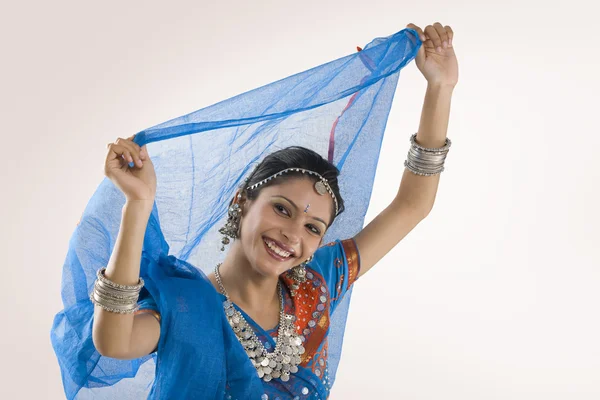 Gujarati mujer — Foto de Stock