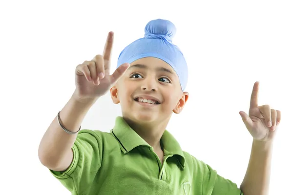 Sikh boy — Stock Photo, Image