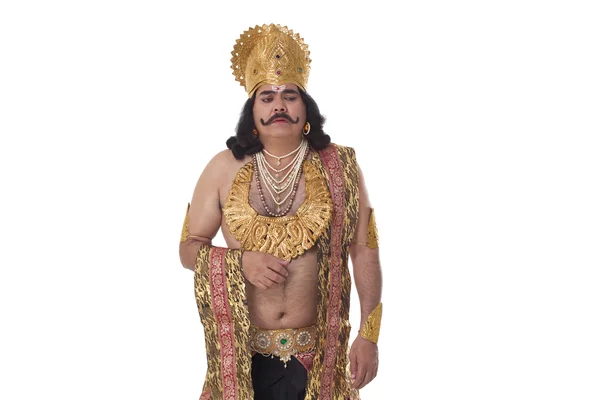 Raavan として服を着た男 — ストック写真