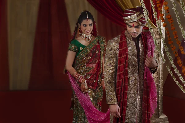 Beautiful indian couple — Stock Photo, Image