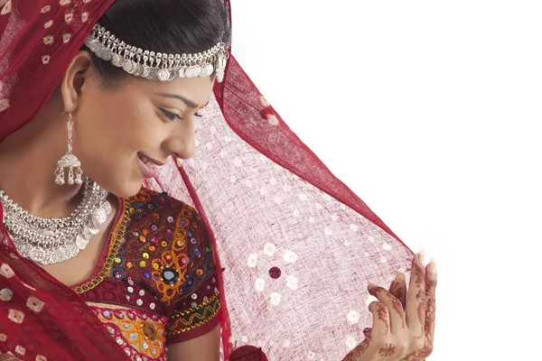 Gujarati bride — Stock Photo, Image