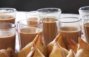 çay ve samosas