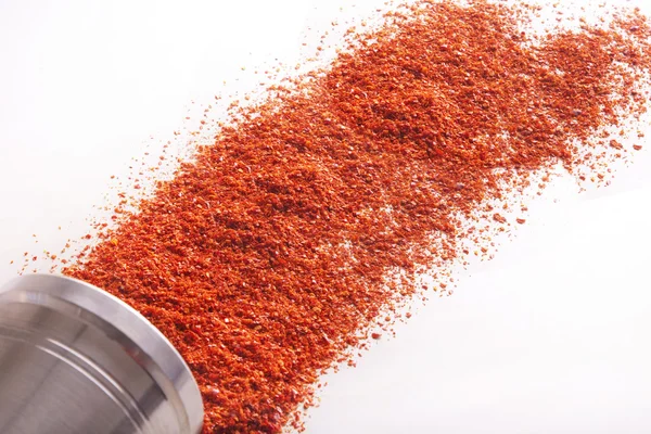 Czerwona papryka chili w proszku — Zdjęcie stockowe