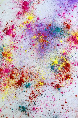 tinta pó multi-coloredçok renkli toz boya