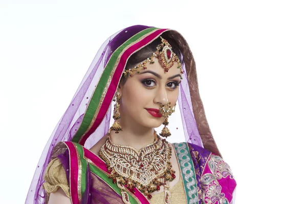 Portrait of beautiful Indian — Stock Photo, Image