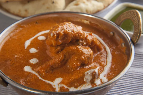 Delicious butter chicken — Stock Photo, Image