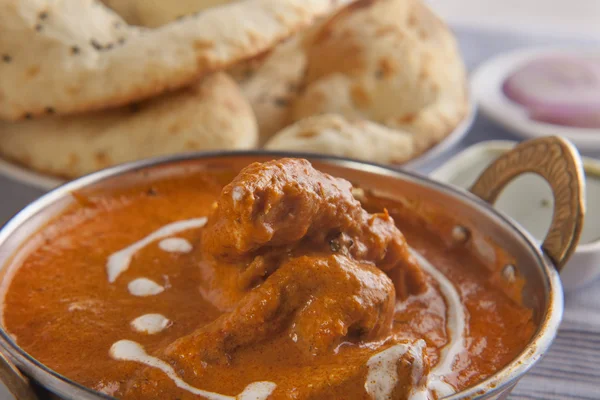 Delicious butter chicken — Stock Photo, Image