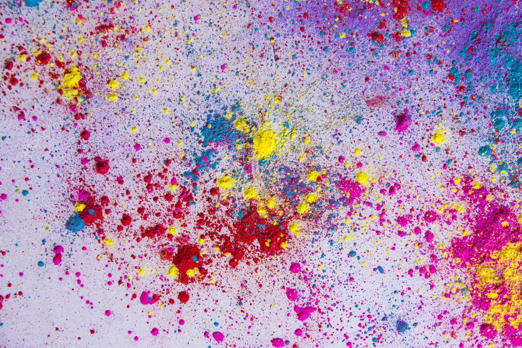 Multicolored powder paint Stock Photo by ©IndiaPix 51105395