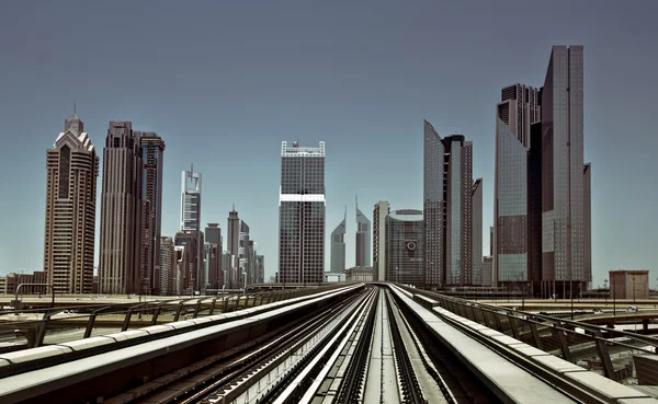 Dubai Metro — Stock Photo, Image