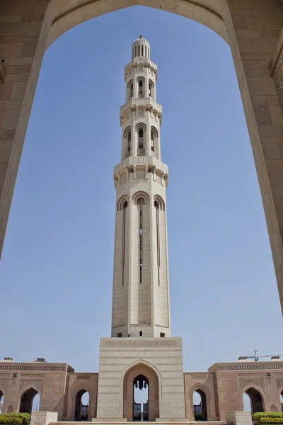 Sultão Qaboos Grande Mesquita em Mascate, Omã — Fotografia de Stock