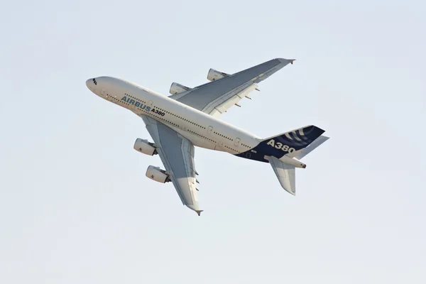 Un Airbus 380 — Foto de Stock