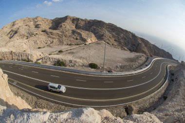 jabel hafeet dağ yolu