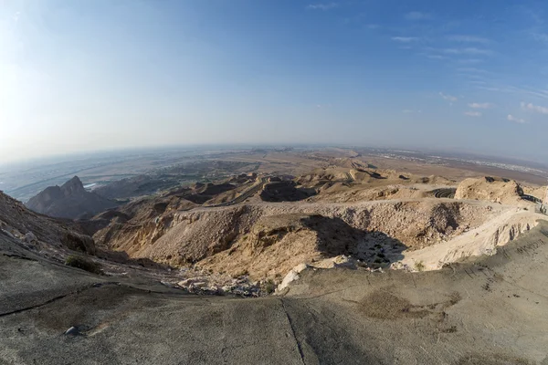 Jabel hafeet dağ yolu — Stok fotoğraf