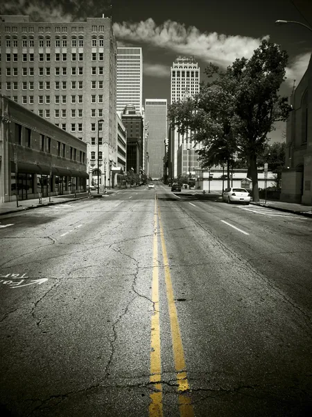 The Yellow Line — Stock Photo, Image