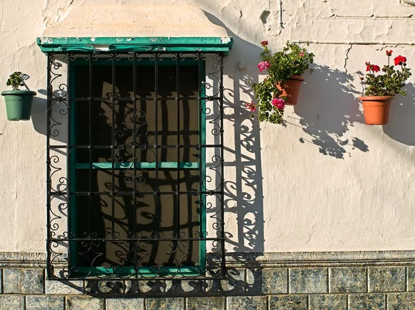 Andalusian Window — Stockfoto