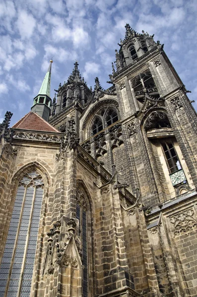 Exterior de la Catedral deMeissen — Foto de Stock