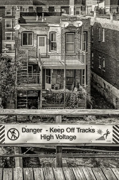 Keep Off Tracks — Stock Photo, Image