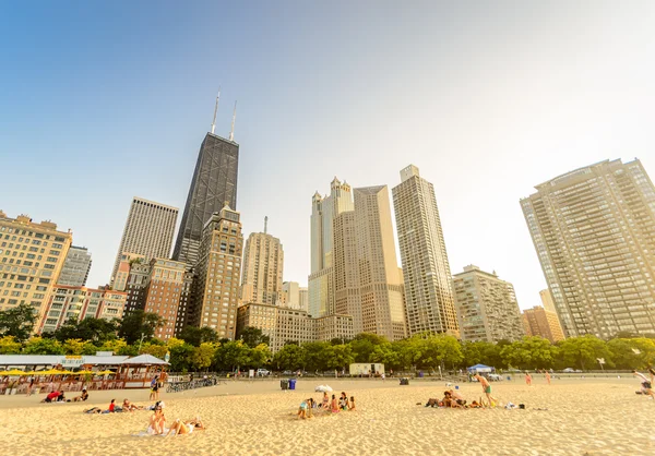 Oak Street Beach — Stock Photo, Image