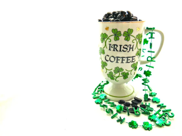 St. Patty's Day Coffee Cup — Stock Photo, Image