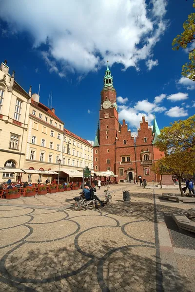 Wroclaw town hall — Stock Photo, Image