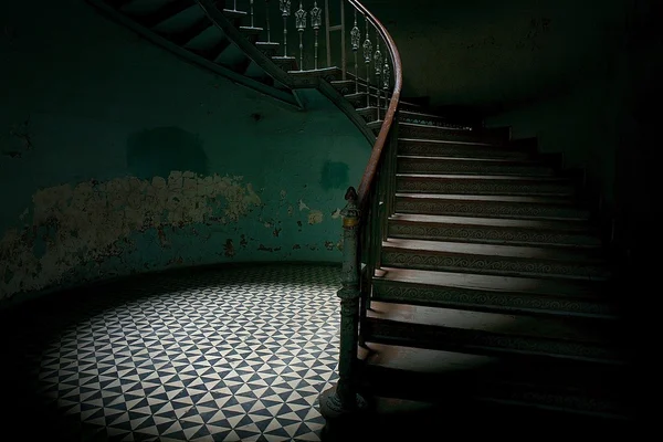 Mysterious staircase — Stock Photo, Image