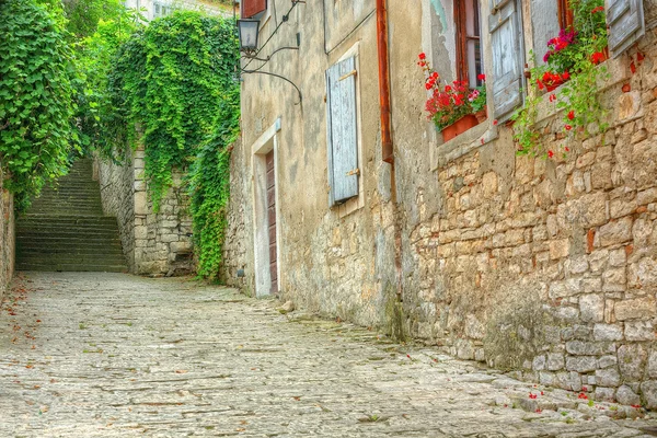 Colourful street Pula, Croatia — Stock Photo, Image