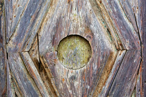 Details of old damaged door — Stock Photo, Image