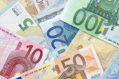 Euro Banknotları Arkaplanı