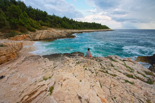 クロアチアのイストリア半島。美しい岬 kamenjak — ストック写真