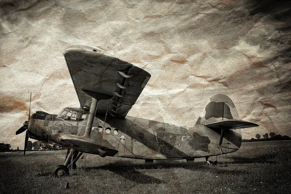 eski savaş uçağı, çift kanatlı