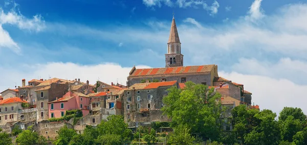 Croatia, Buje. Panorama of the city. — Stock Photo, Image