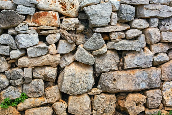 Hintergrund die alte zerstörte Mauer — Stockfoto