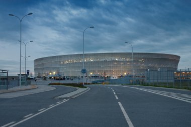 Wroclaw yeni futbol Stadı.