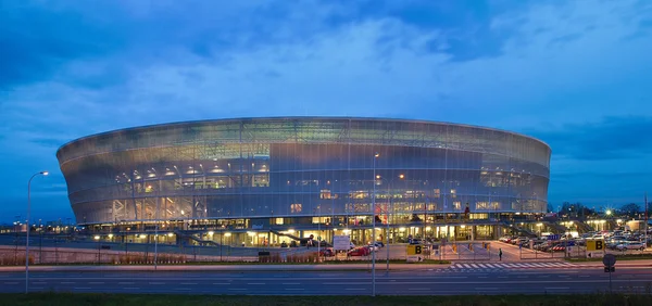 O novo estádio de futebol em Wroclaw . — Fotografia de Stock