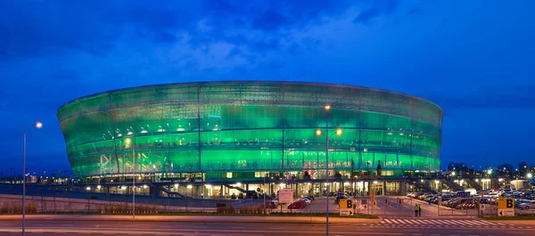 O novo estádio de futebol em Wroclaw . — Fotografia de Stock