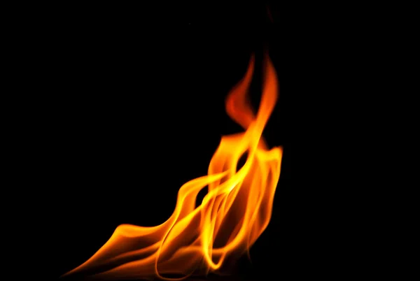 alevler siyah arkaplanda