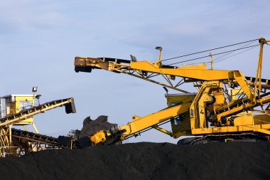 Ekskavatör kömür için