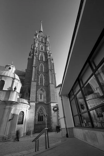 Cathedral Island Wroclaw, Polonia — Foto de Stock