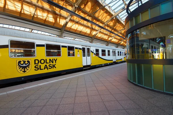 Railway station in Wroclaw — Stock Photo, Image