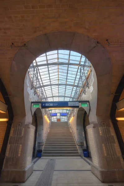 Estação ferroviária em Wroclaw — Fotografia de Stock