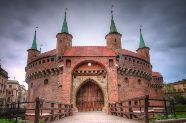 Barbican in Krakow, Poland. — Stock Photo, Image