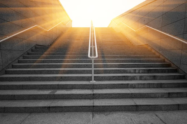 Modern concrete stairs — Stock Photo, Image