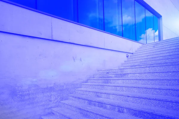 Escadas de concreto moderno — Fotografia de Stock