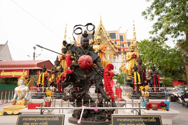 Samut Songkhram Thao Wessuwan Bóg Gigantów Jest Jednym Wielkich Jatu — Zdjęcie stockowe