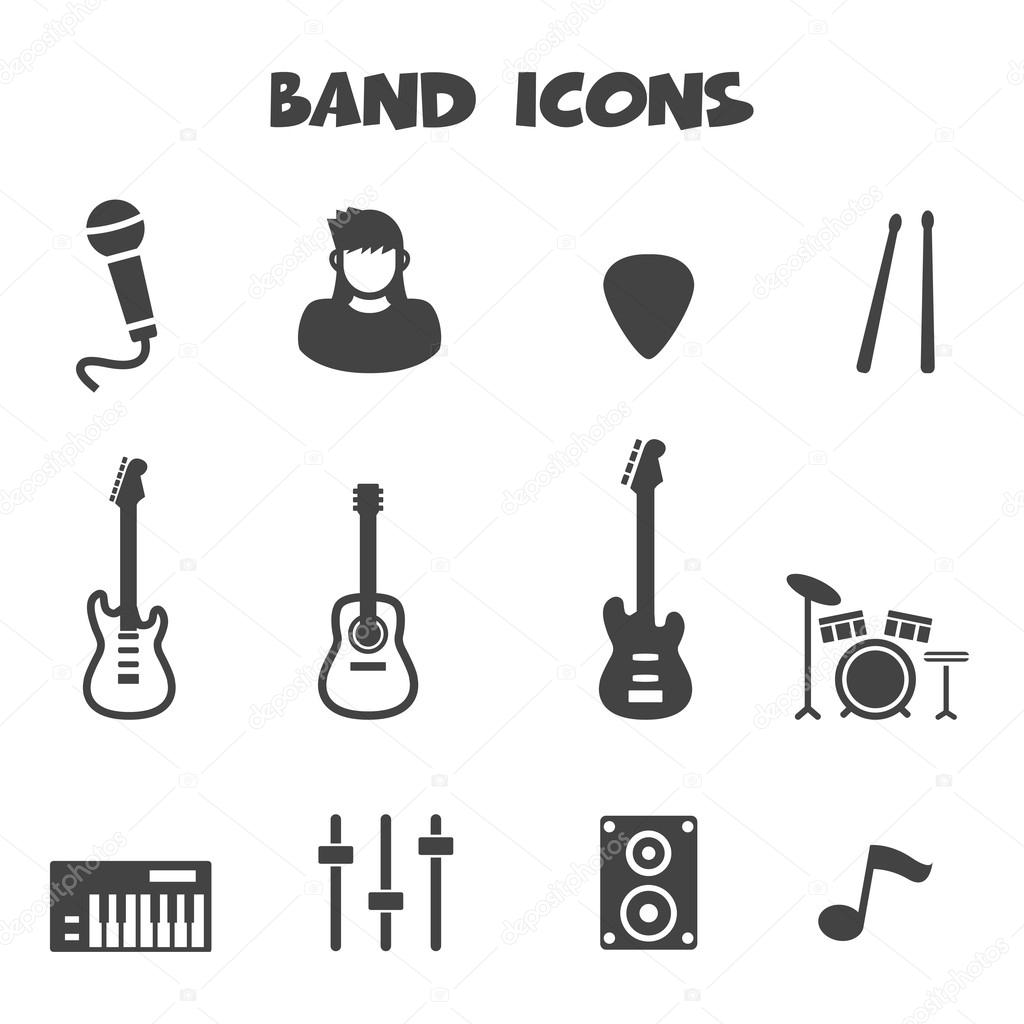 Band icons