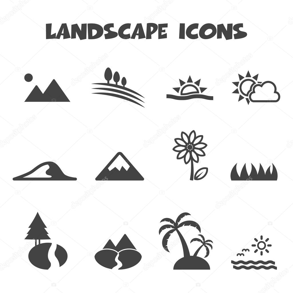 Landscape icons